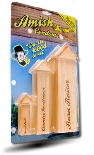 Amish Condoms - The Original! - "Threesome" Package